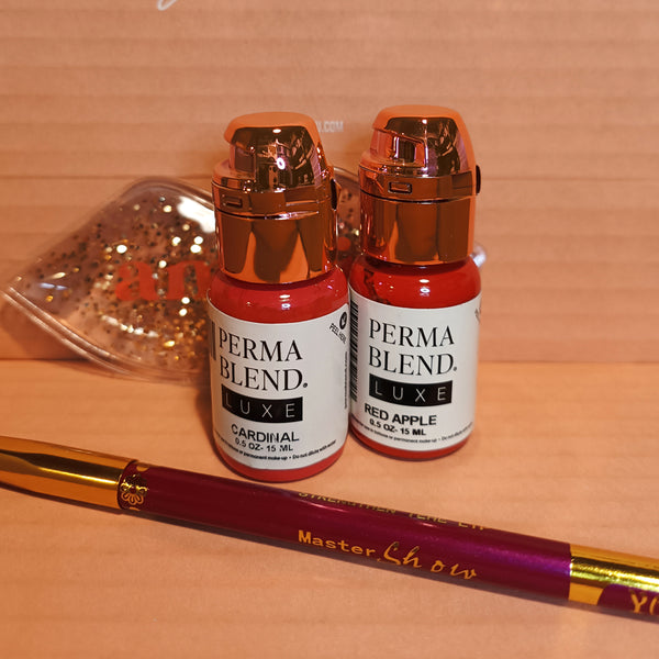 Perma Blend X Amavi Set ~ Hot Red Lips