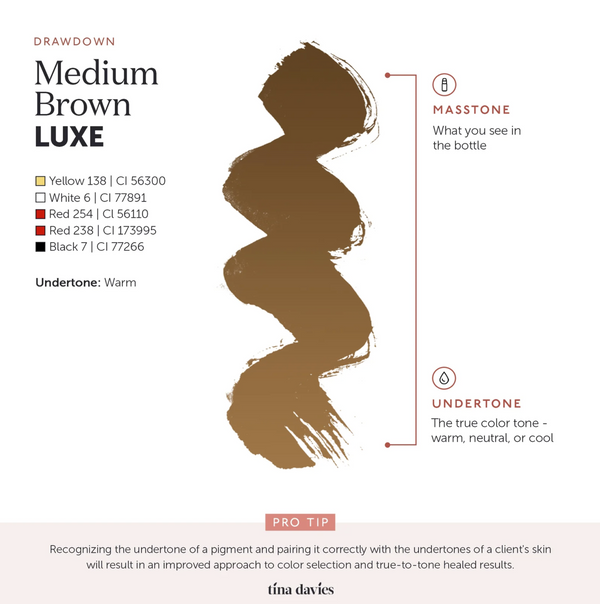 3 Medium Brown ~ I love Ink